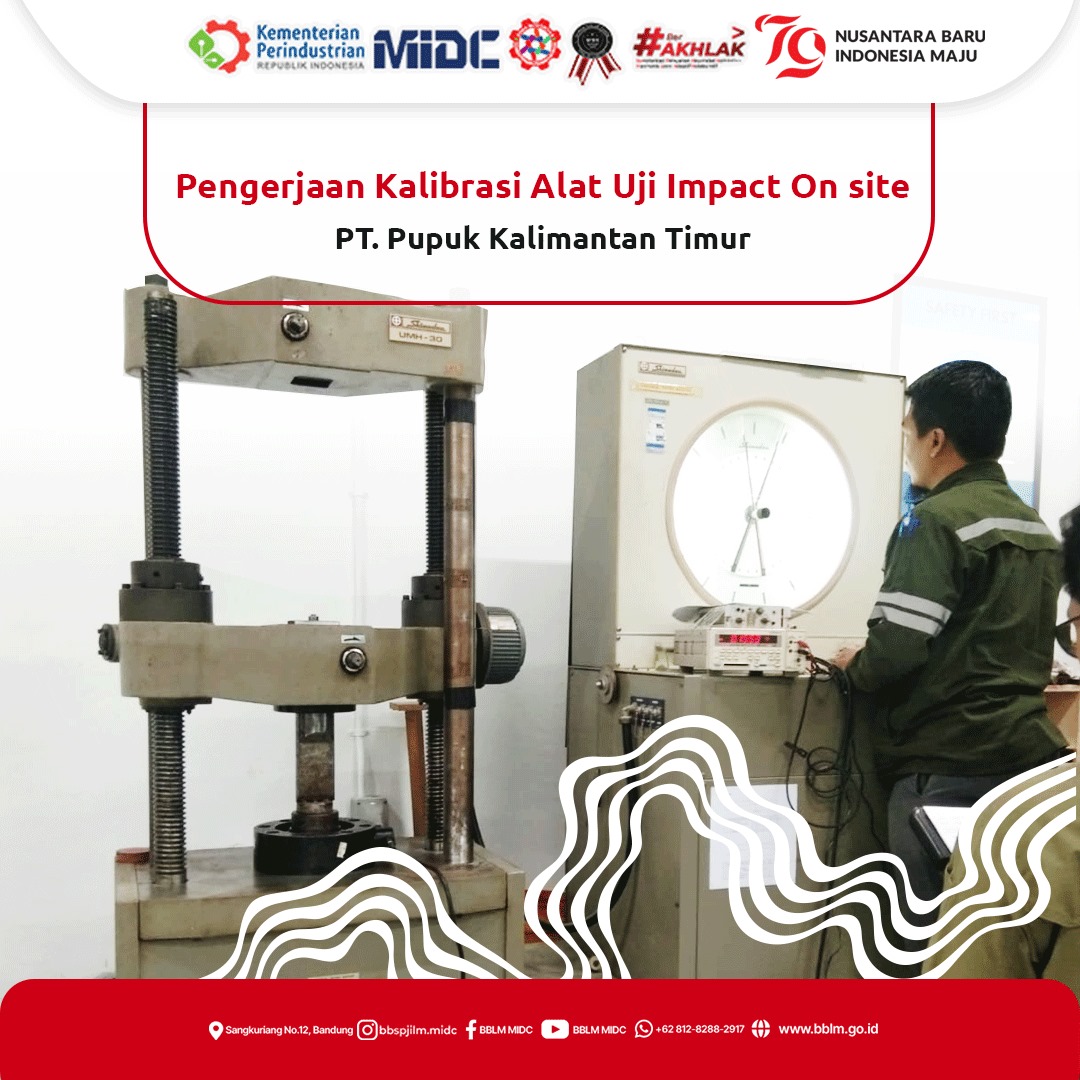 Kalibrasi On-Site BBLM di PT. Pupuk Kaltim