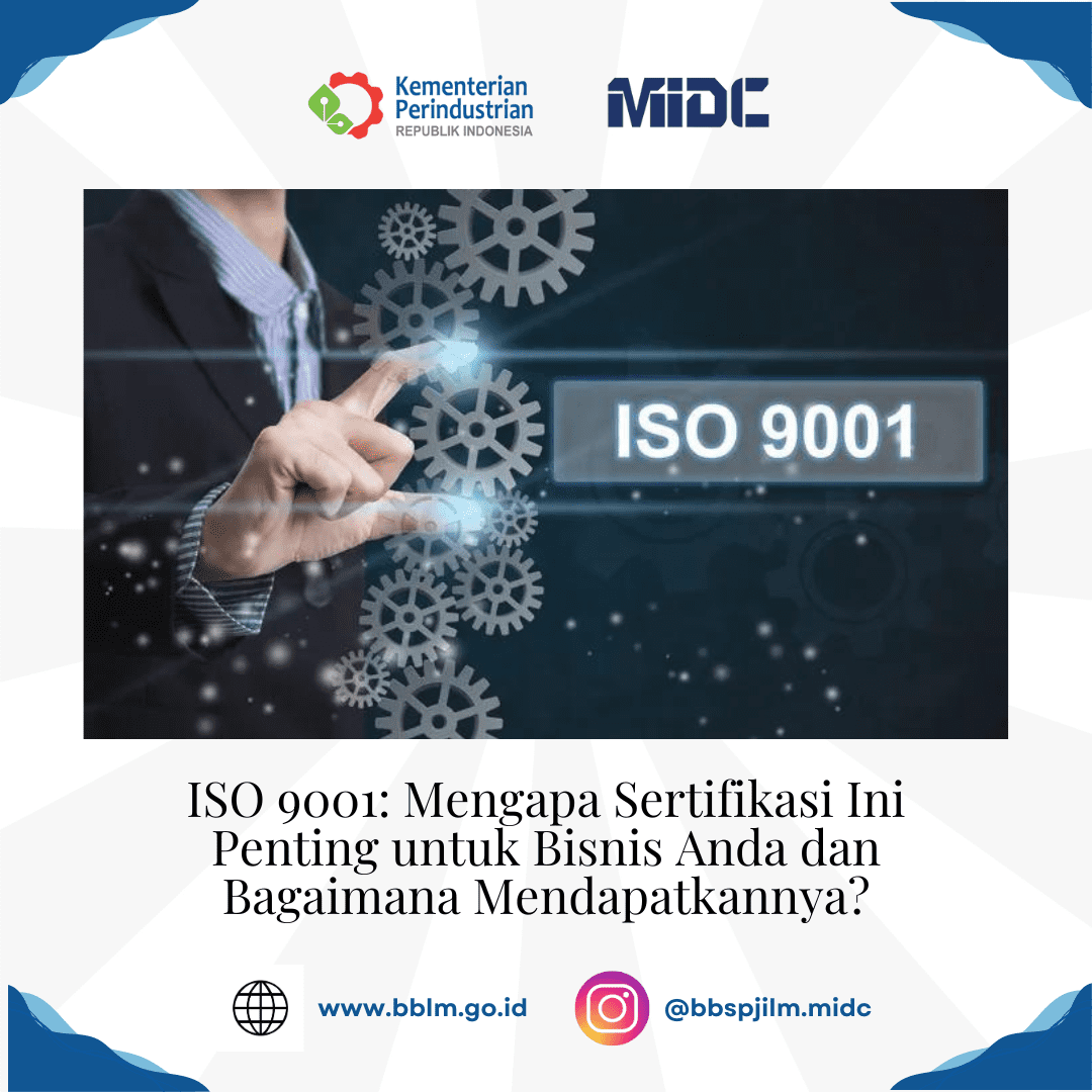 cara mendapatkan iso 9001