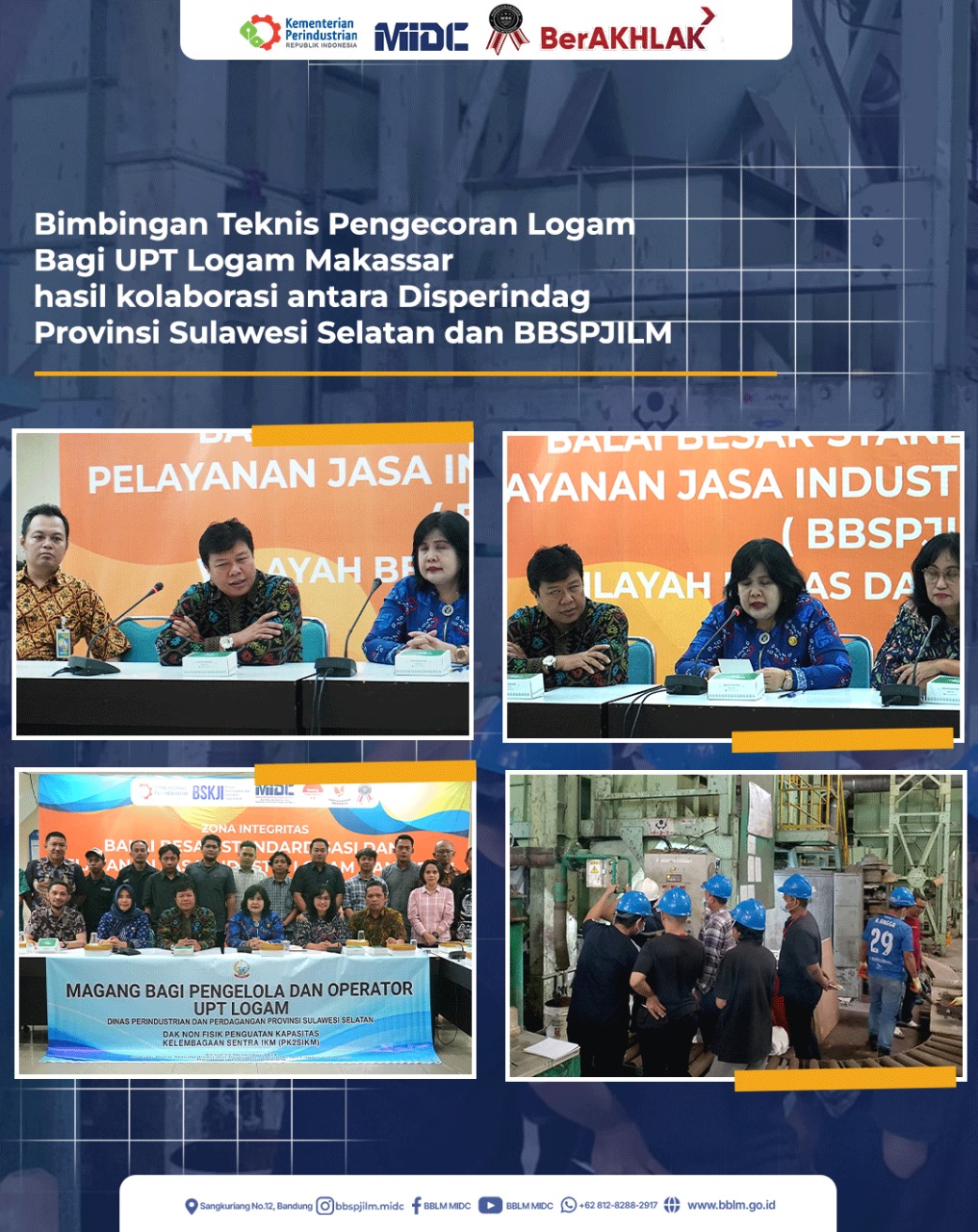 Bimbingan Teknis Pengecoran Logam