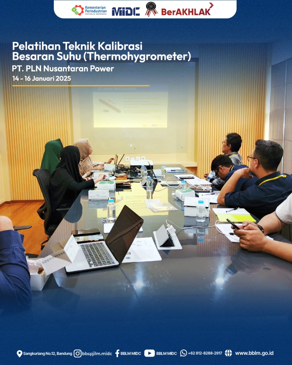 Pelatihan Kalibrasi Thermohygrometer